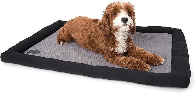 Meadowlark Dog Cooling Mat (24x36x2.5 inch) Small Cooling Dog Bed, Cooling Pad, Dog Mats, Pet Cooling Mat, Washable and Lightweight, Easy to Carry, No Water or Refrigeration